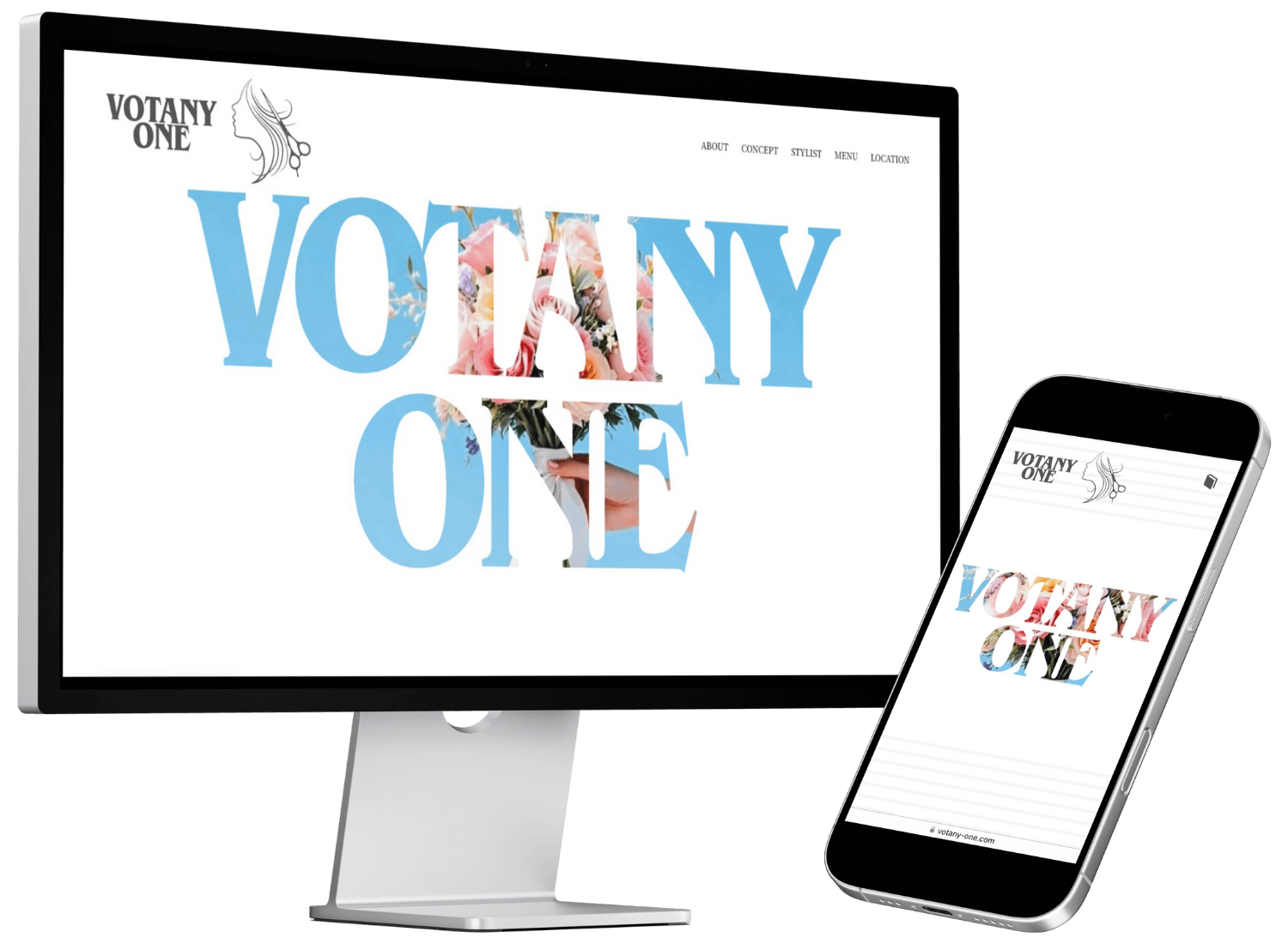 美容室のホームページ